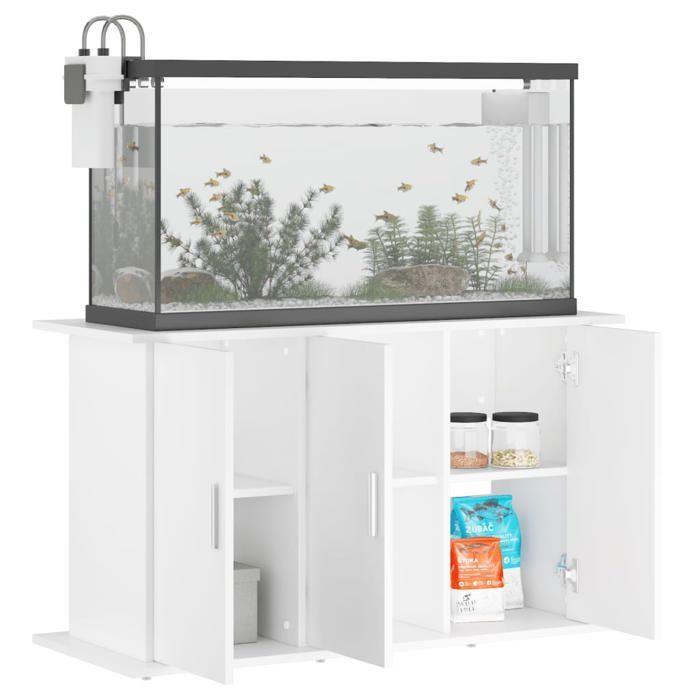 VidaXL Aquarium Stand, Aquarium Cabinet with 6 Compartments, Aquarium Base Cabinet with Storage 833631