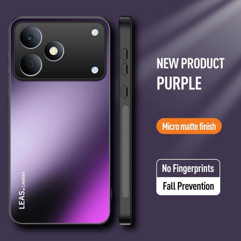 EUCAGR For Realme Note 80 Luxury ShockProof AG Frosted Soft TPU+PC Matte Back Cover For Realme Note80 Phone Case Coque