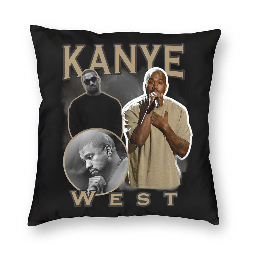 Kanye West Pillowcase Printed Polyester Cushion Cover Decorations Throw Pillow Case Cover Home 40X40Cm