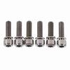 6pcs Titanium Alloy M5 X 18mm Bolts Screw With Washers Set For MTB Bicycle Stem