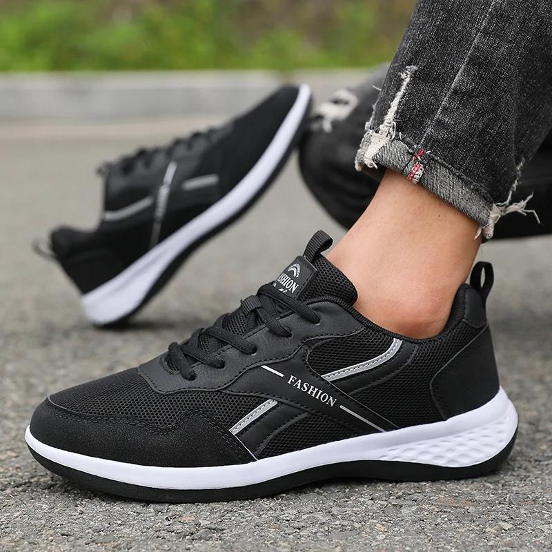 Fashion Casual Sneakers Black Walking Shoes 2025 Brand Fashion Running Shoes Summer Men's Shoes Denim Set Chaussures Haute Qualify É