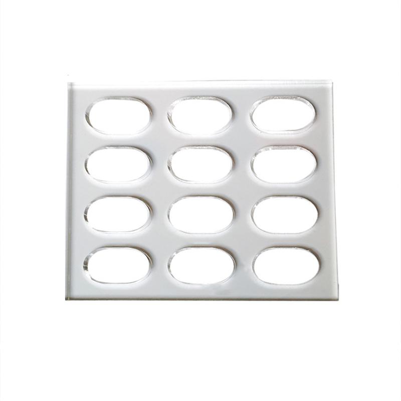 1Pcs Clear Polycarbonate Dacquoise Cake Mold Oval Round Shaped Dakovaz Macaron Mould Cake Decorating Tool Bakeware