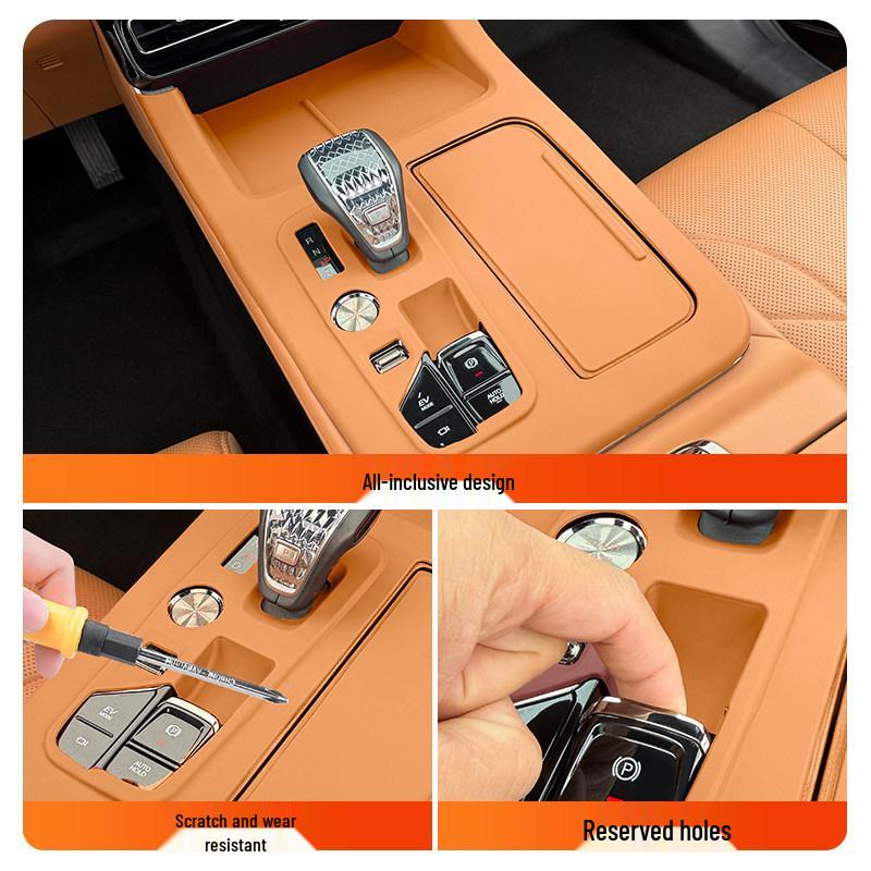 Trumpchi GS8 Center Console Silicone Pad & Door Handle Modification Accessories