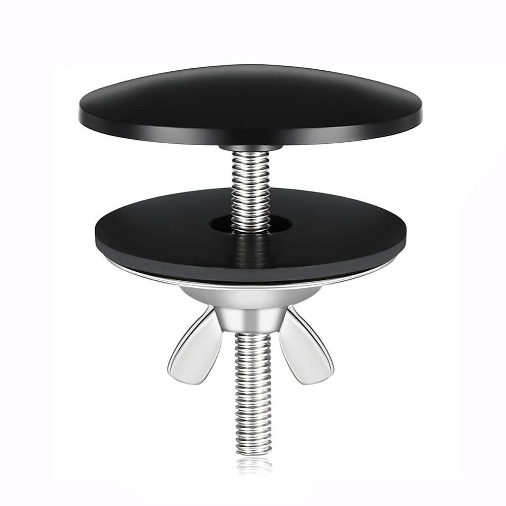 Stainless Steel Sink Hole Cover Black Silver Sink Tap Hole Cap Faucet Hole Cover