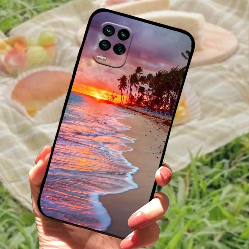 For Xiaomi Mi 10 Lite Case Silicone Soft TPU Phone Cover For Xiaomi Mi10 Youth 5G Protective Bumper Fundas 10Lite Zoom 5G Covers