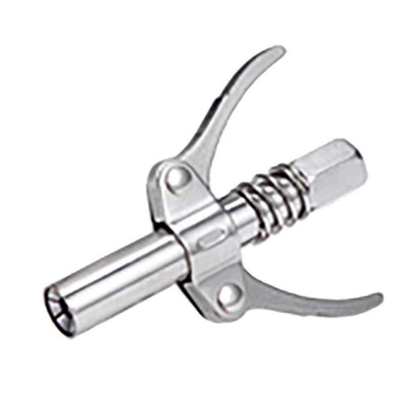 High-Pressure Self-Locking Grease Gun Nozzle with Pliers-Type Head