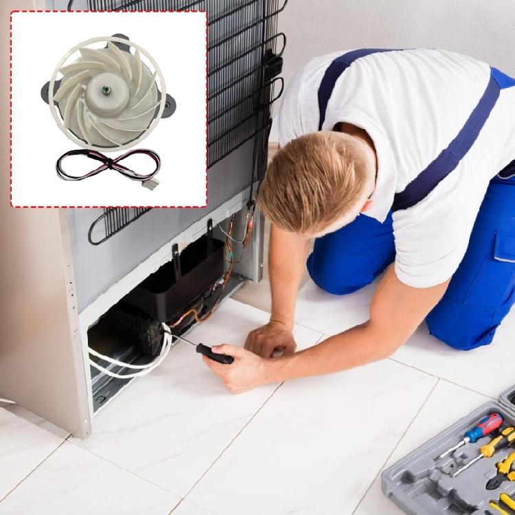 Sostituzione Motore Ventola Condensatore Elettrodomestico DA31 00345A Componente Efficiente del Sistema di Raffreddamento Per Uso Domestico