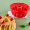 Non Stick Fluted Tube Pans 3D Bread Baking Pans Round Chiffon Cake Mold  for Jelly
