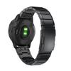 For Garmin Fenix 6S Stainless Steel Watch Band Replacement Wrist Strap with Butterfly Buckle