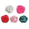 Back Cushion Nordic Style Rose Flower Shape Soft Comfortable Pillow Home Living Room Bedroom Office Decor