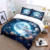 Moonlit Blossom Night Set Exquisite Three-piece Bedding Set Gift for Kids and Adults
