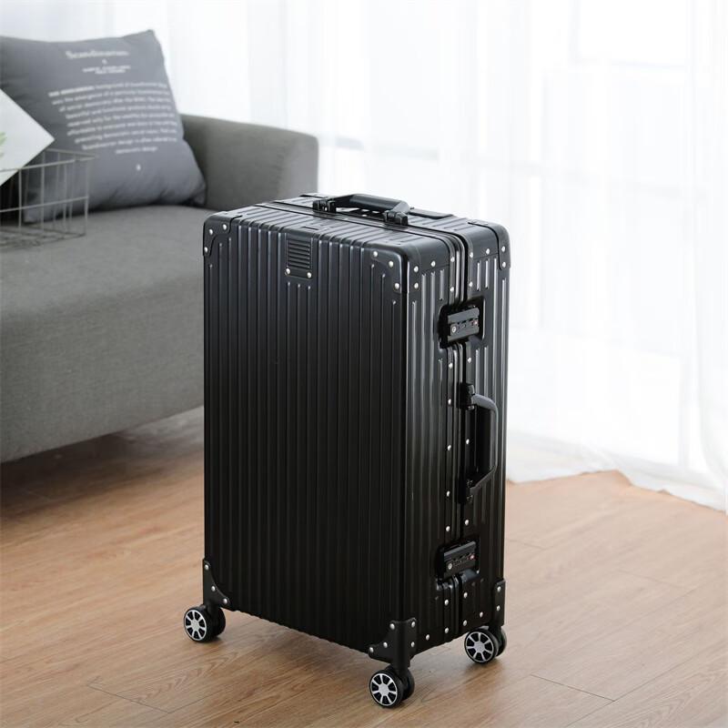 Zuoyou All-Aluminum Magnesium Alloy Business Travel Suitcase 20-inch
