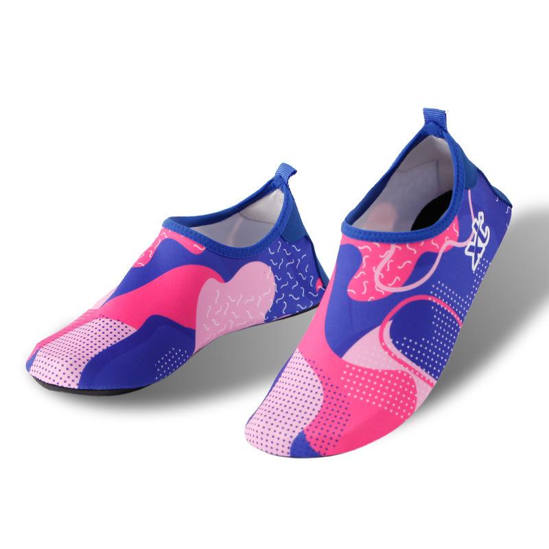 Quick-drying beach shoes men's and women's diving snorkeling shoes wading beach socks women's swimming non-slip soft-soled quick-drying