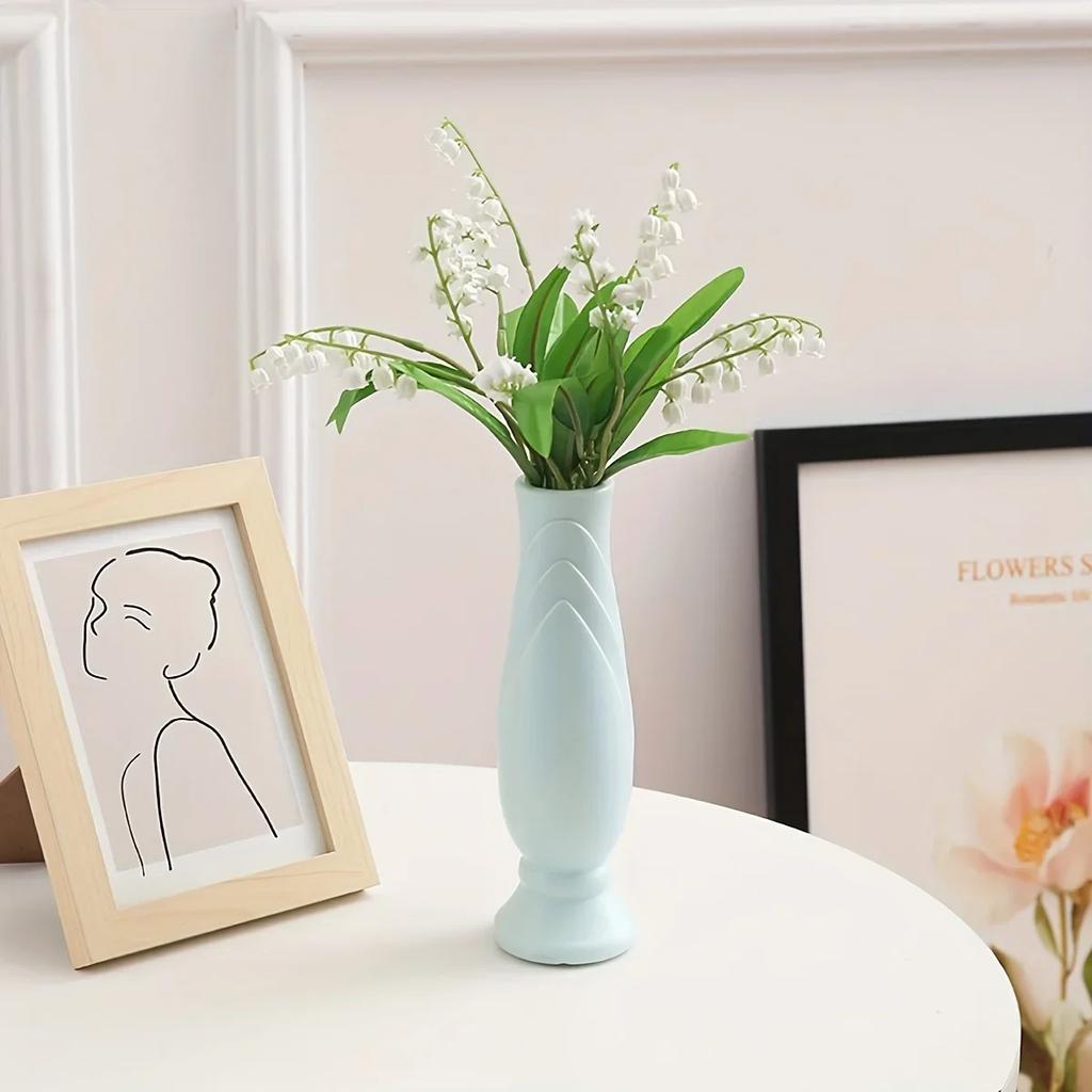 1pc-Creative Modern Nordic Vase Flower Arrangement Simple Vase Decoration Scene Decoration Room Decoration