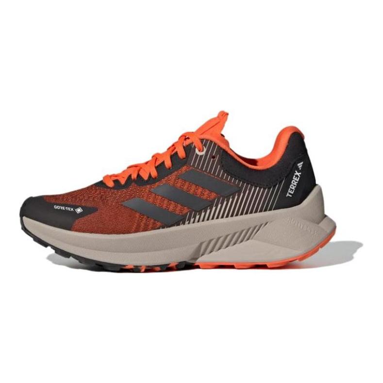 Adidas Terrex Soulstride Flow Gore Tex Core Black Grey Semi Impact Orange Women's IF5041