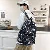 Large Capacity Backpack Wind High Value Star Men and Women Backpack Trend Travel Backpack Leisure Student Schoolbag
