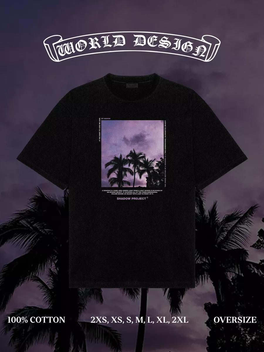 Oversized T-shirt with anime y2k print S
