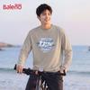 Baleno Men's Cotton Long Sleeve T-Shirt with BNL Brush Print