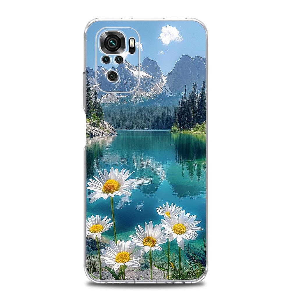 

Чехол для телефона для Xiaomi Redmi Note 13 12 5G 9S 9 8 10 11 Pro Plus 4G 9T 13C 12C10C 9C 9A 7 Чехол милый арт красивый инди ярко-розовый Redmi Note 10Pro