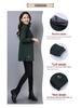 2024 Women's Korean Style High Neck Fleece Sweatshirt, Winter Thickened Mid-Length Loose Fit for Tummy Coverage