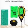 Easy Carry  4 in 1 Soil Test set Soil Analyzers Measure Moisture  Temperature & Sunlight for Home garden  & Greenhouses
