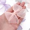 10pcs/lot Fishtail Yarn Ribbon Bows Colorful Handmade Bows For DIY Bow Hair Ornament Gift Wedding Dress Party Decoration
