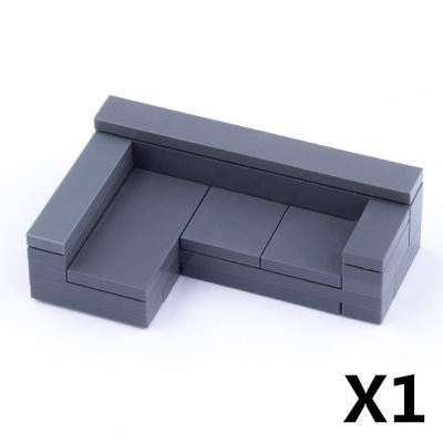 DIY City Decoration Home Building Block Accessories Bed TV Sofa Refrigerator Dining Table Sweeper Phone Brick Gift Toy Kids J078
