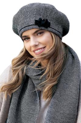 Béret Noir pour Femme Helena