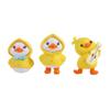 Accessories Handmade Models Toy Little Yellow Duck Action Figures Little Duck Doll Pvc Ornaments