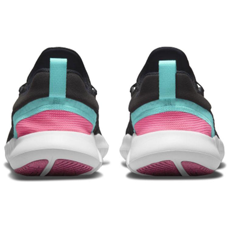 Nike Free Run 5.0 Black Dynamic Turquoise Men Sneakers Anthracite CZ1884-005