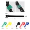 Sewing Nylon Auto Adhesive Velcros Cable Ties Tape Arts. Plastic Reusable Releasable Wrapping Fastener Colored Diy Ring Apparel
