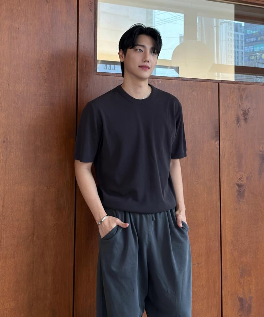 KIIMUIR (Collar Or Round) Linen-Like Half Knit 2 Types (Type A)