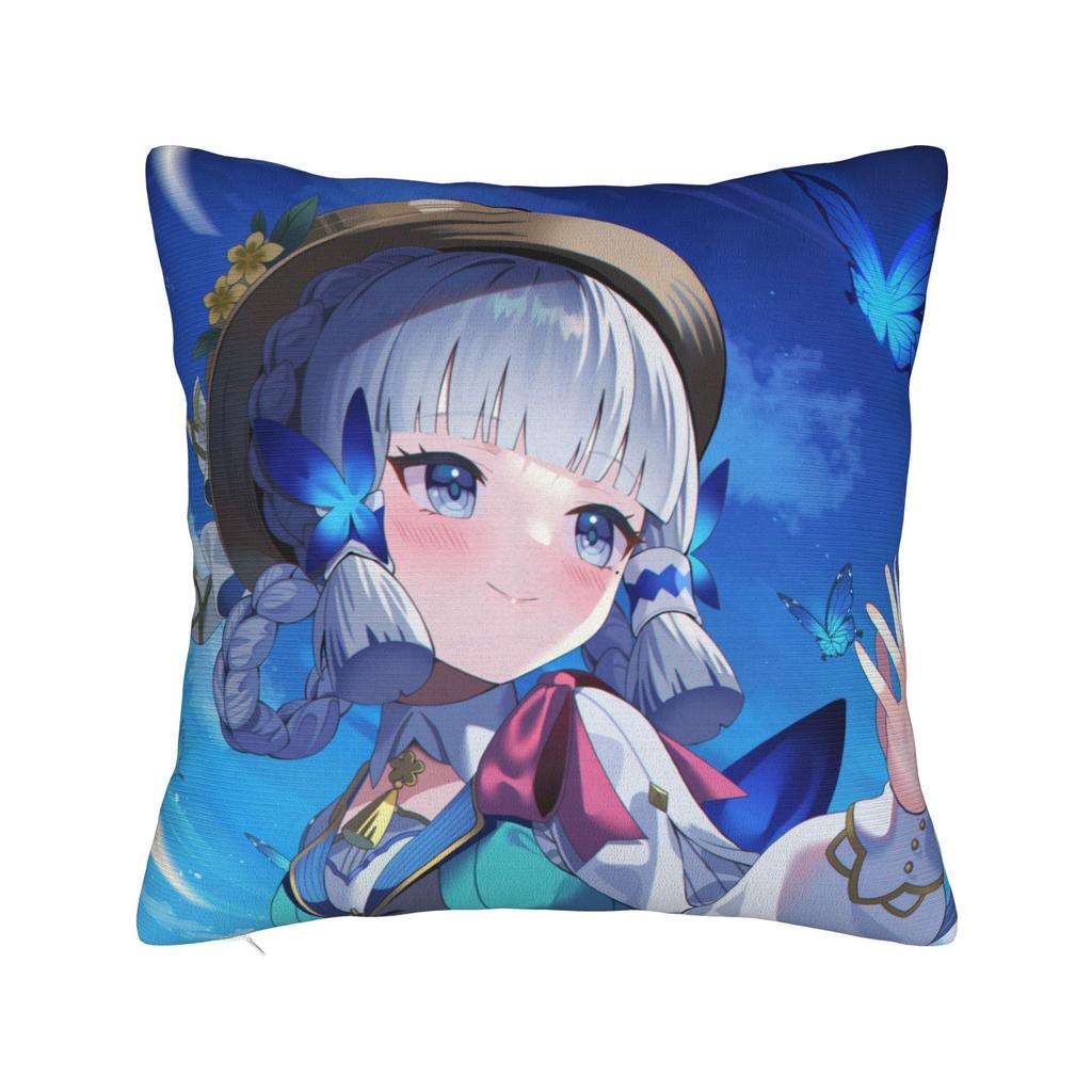 Genshin Impact Game Pillow Covers Stuff Printing Cushion Cover Gift  Pillow Case Cover Sofa Multiple Sizes