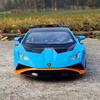 MyCar 1:24 Scale Lamborghini Huracan STO Die-cast Metal Model Car - Blue Collectible Figurine & Display Decor