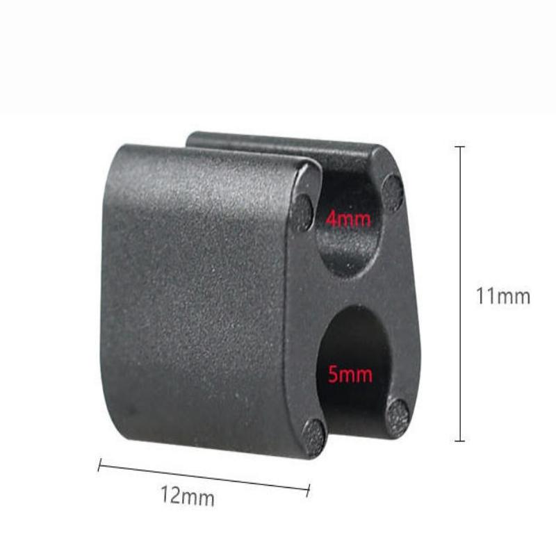 

.[SH]6Pcs Folding Bike Fixing And Organizing Device Nylon Opening U-shaped Shift Cable Management Clip Cycling Accessories