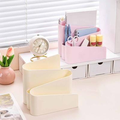 Large Capacity Desktop Pen Holder Cute Brush Storage Container  Stationery Organizer
