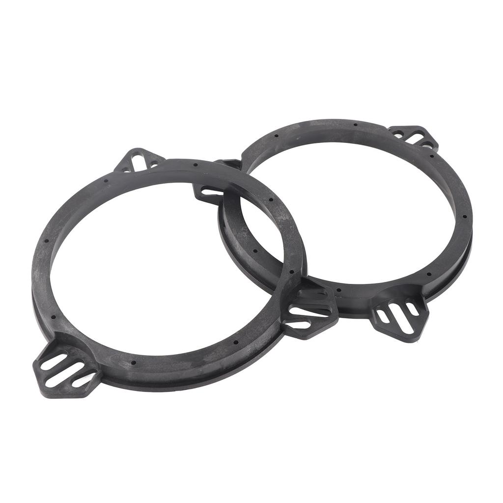 2Pcs Speaker Spacer Adapter Mount 6.5 Inch Black Door Speaker Adapter Spacer Rings Replacement for Subaru Impreza