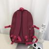 Schoolbag female large capacity simple Japanese ins junior high school student backpack Korean version ins Harajufeng casual backpack