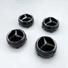 Pro Mercedes Benz Černá Červená Zvýšená Nové 4ks 75mm Pro Mercedes Benz AMG A0004000900 Styling Auta Krytky Středů Kol Kryty Středů Kol Znak