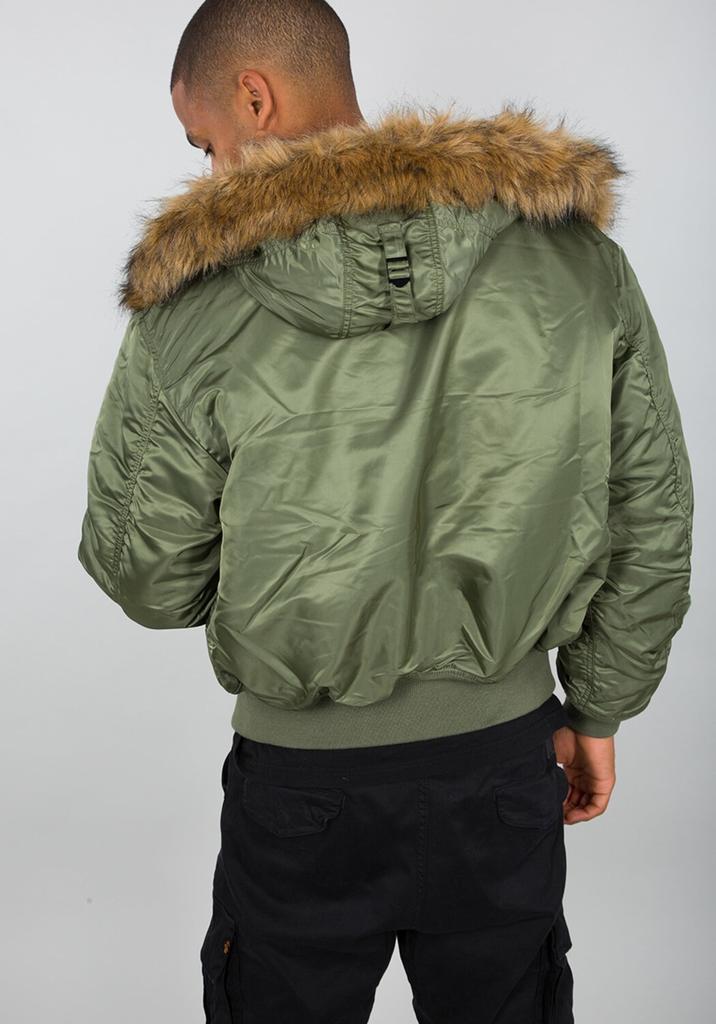 Alpha Industries 45P Hooded Winter Jacket (144103-01) sage/green