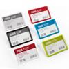 School Bank Credit Card Business Badge Case ID Badge Holder Card Holder With Pin Clip Card Bag