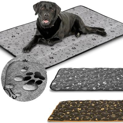 Hundebett MATTE 100x70 cm Wasserdicht, 3 MUSTER 2 GRÖSSEN 100x70, 120x80
