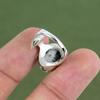 White Buffalo Turquoise Ring 925 Sterling Silver Rings Boho Style Ring Gemstone Ring Handmade Jewelry Gift For Mother Available In Ring Size