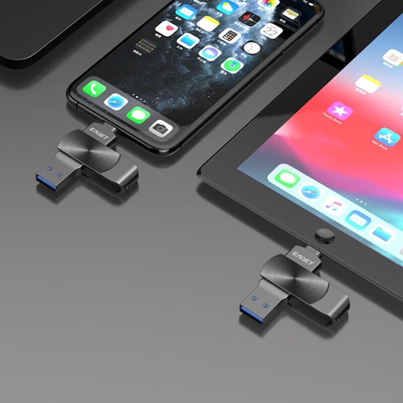 EAGET I66Plus Dual-Port Lightning & USB 3.0 Flash Drive