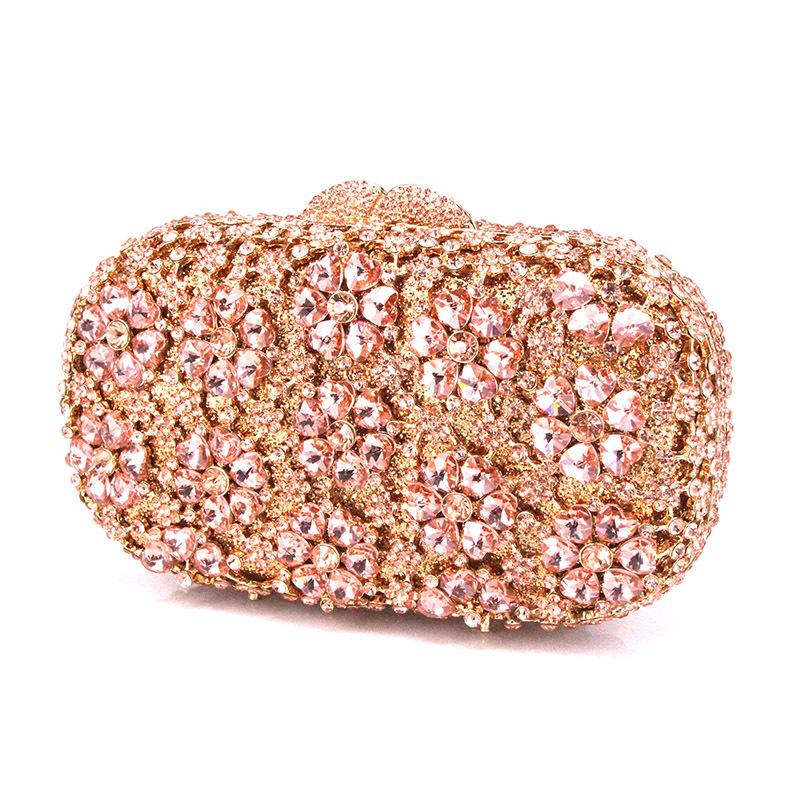 

New Design green diamond Clutch purse Evening Bag Brand Design Women Purse Soiree Pochette Rhinestones Crystal Party Clutch Bags