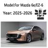 Sun Shades For Mazda 6e EZ-6 2025 2026 J90A Sunshades Magnetic Heat insulation Curtains Privacy Window Visor Car Accessories