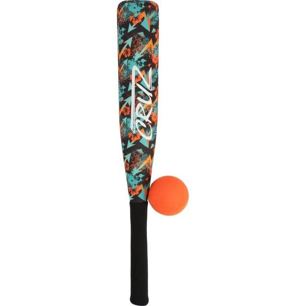 Set de baseball - CRUZ - Néoprene - Batte et balle en mousse - Sécurisé pour les enfants