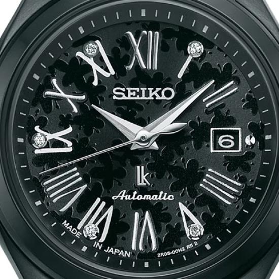 SEIKO Brand Limited To 500 Lukia HEA004J Mechanical Metal Band Black Watch Price New Pieces Women's