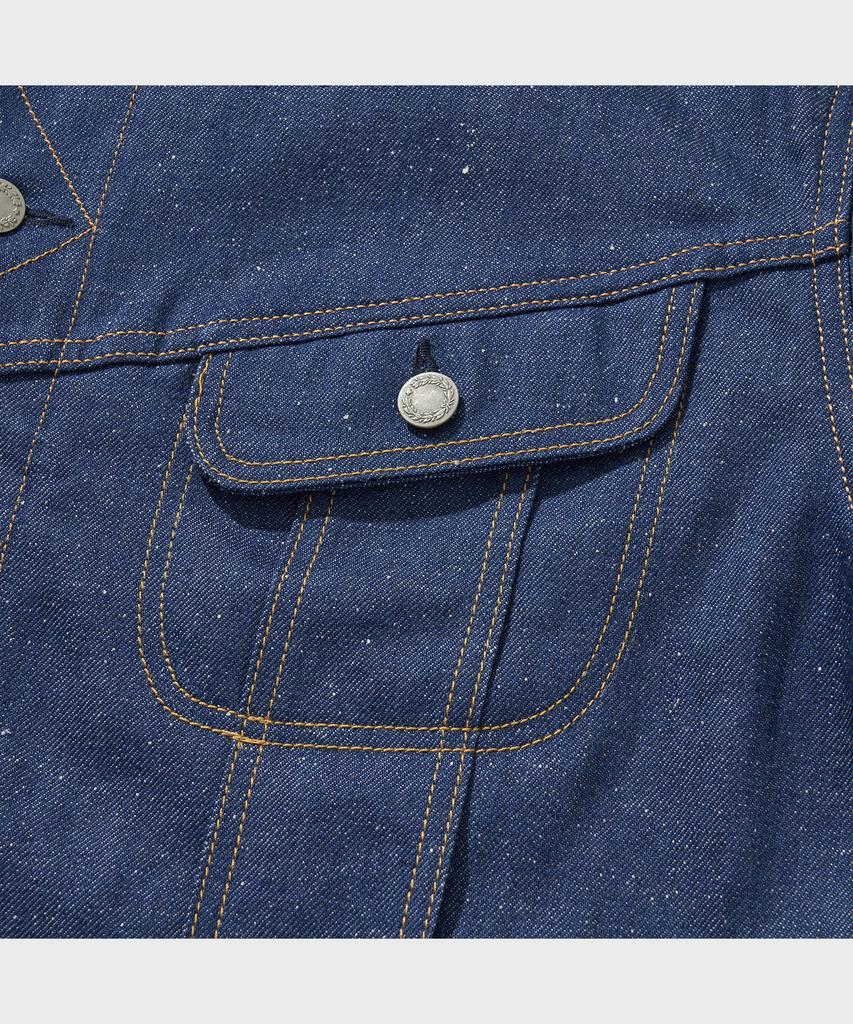 Vdr 100J Westerner Selvage Denim Jacket [Blue]