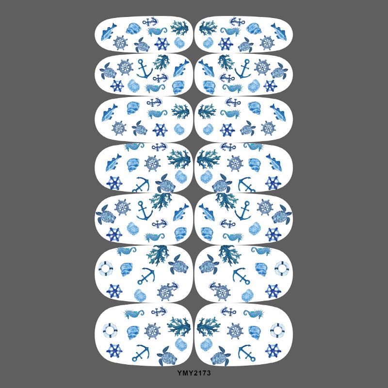 Summer Style Nail Art Stickers YMY2169-2180